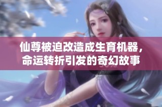 仙尊被迫改造成生育机器，命运转折引发的奇幻故事