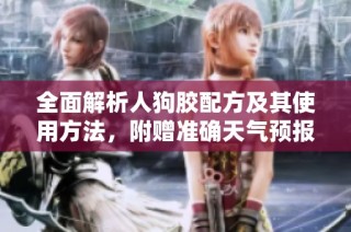 全面解析人狗胶配方及其使用方法，附赠准确天气预报