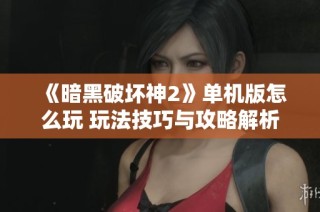 《暗黑破坏神2》单机版怎么玩 玩法技巧与攻略解析