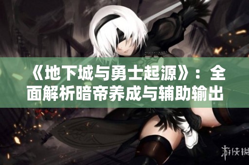 《地下城与勇士起源》：全面解析暗帝养成与辅助输出策略