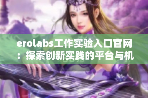 erolabs工作实验入口官网：探索创新实践的平台与机会