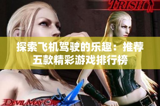 探索飞机驾驶的乐趣：推荐五款精彩游戏排行榜