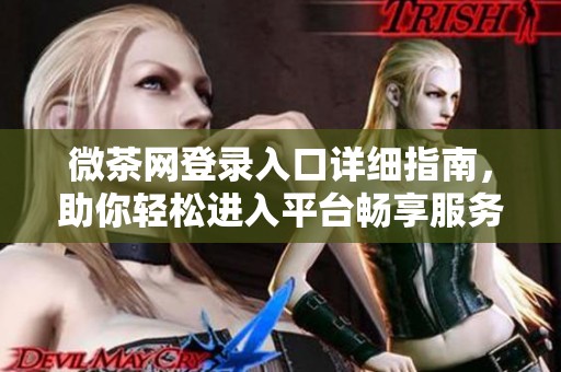 微茶网登录入口详细指南，助你轻松进入平台畅享服务