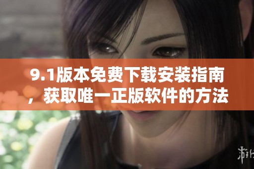 9.1版本免费下载安装指南，获取唯一正版软件的方法