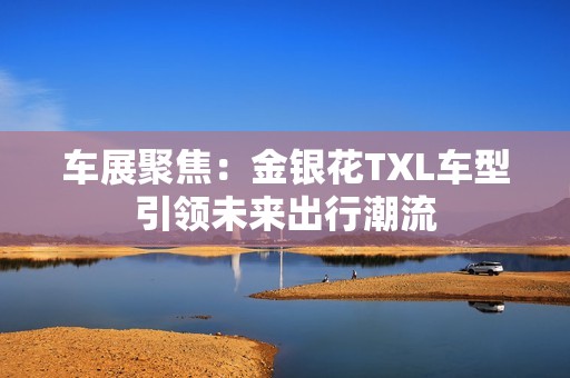 车展聚焦：金银花TXL车型引领未来出行潮流