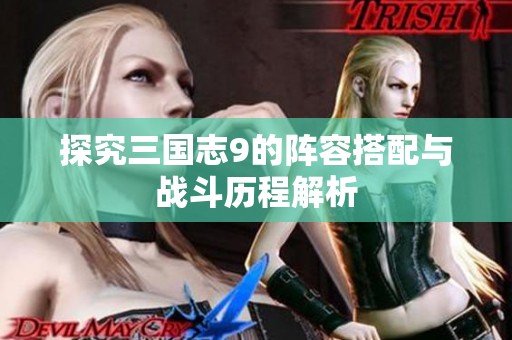 探究三国志9的阵容搭配与战斗历程解析