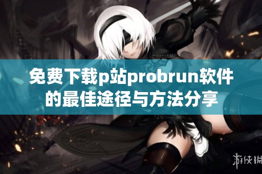 免费下载p站probrun软件的最佳途径与方法分享
