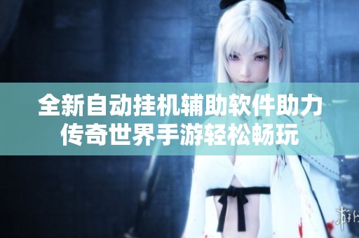 全新自动挂机辅助软件助力传奇世界手游轻松畅玩