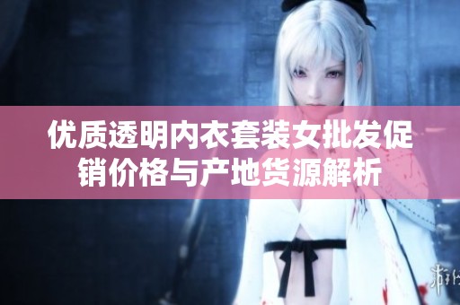 优质透明内衣套装女批发促销价格与产地货源解析